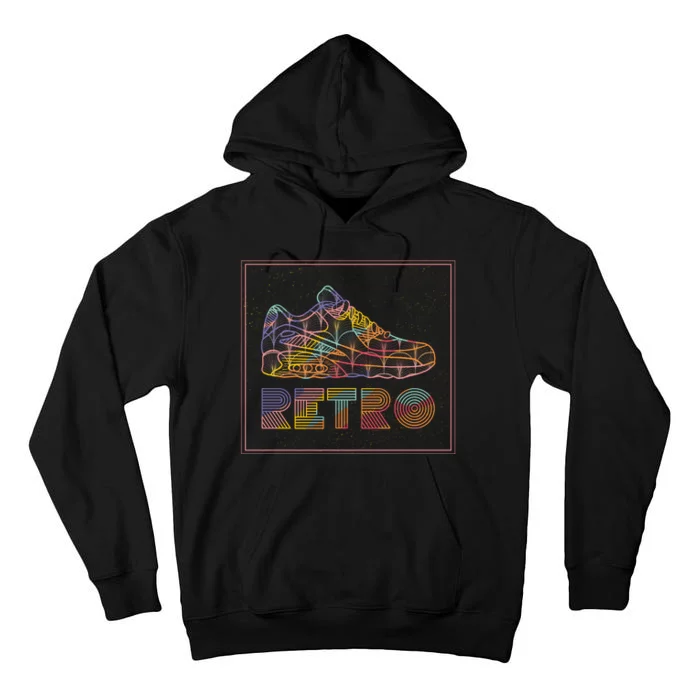 Retro Shoe Tall Hoodie