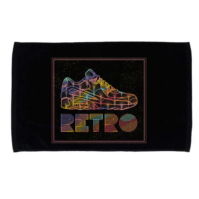 Retro Shoe Microfiber Hand Towel