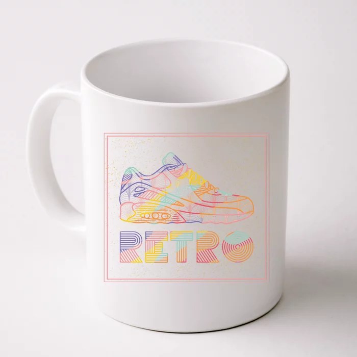 Retro Shoe Front & Back Coffee Mug