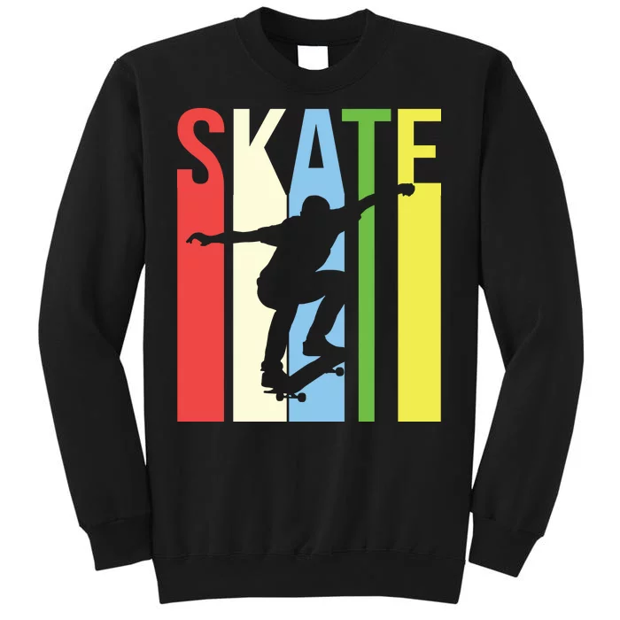 Retro Skate Logo Tall Sweatshirt