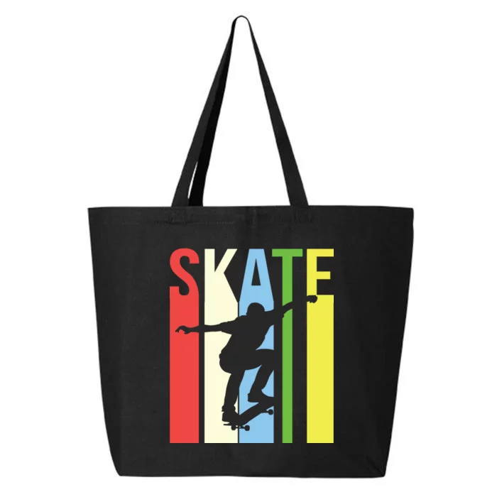 Retro Skate Logo 25L Jumbo Tote