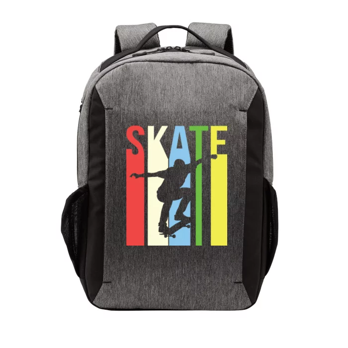 Retro Skate Logo Vector Backpack