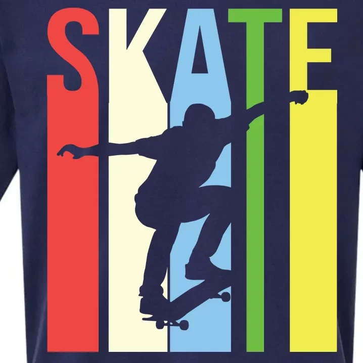 Retro Skate Logo Sueded Cloud Jersey T-Shirt