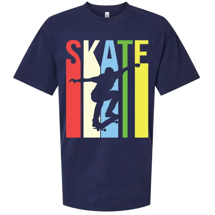 Retro Skate Logo Sueded Cloud Jersey T-Shirt