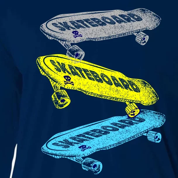 Retro Skateboards Cooling Performance Long Sleeve Crew