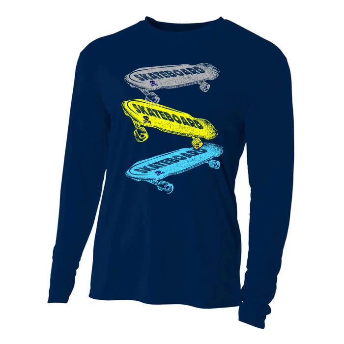 Retro Skateboards Cooling Performance Long Sleeve Crew