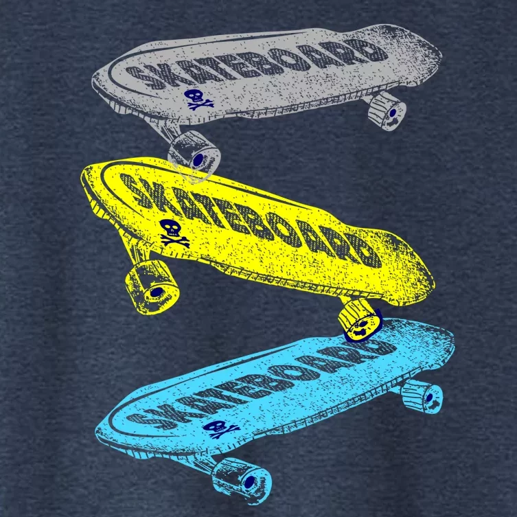 Retro Skateboards Women's Crop Top Tee