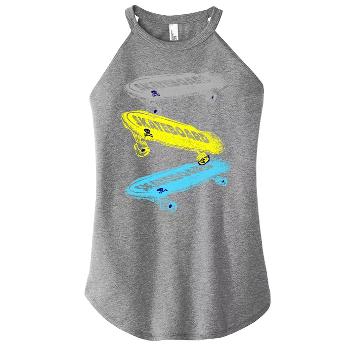 Retro Skateboards Women’s Perfect Tri Rocker Tank