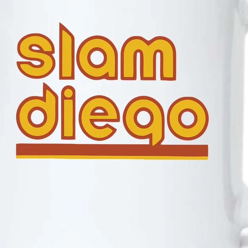 Retro Slam Diego Baseball San Fan Black Color Changing Mug