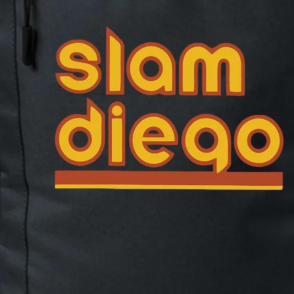 Retro Slam Diego Baseball San Fan Daily Commute Backpack