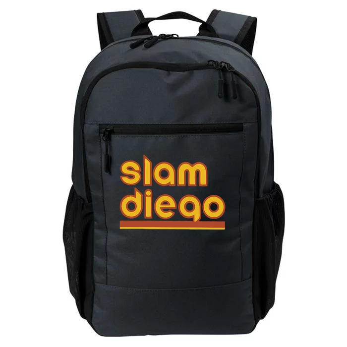 Retro Slam Diego Baseball San Fan Daily Commute Backpack