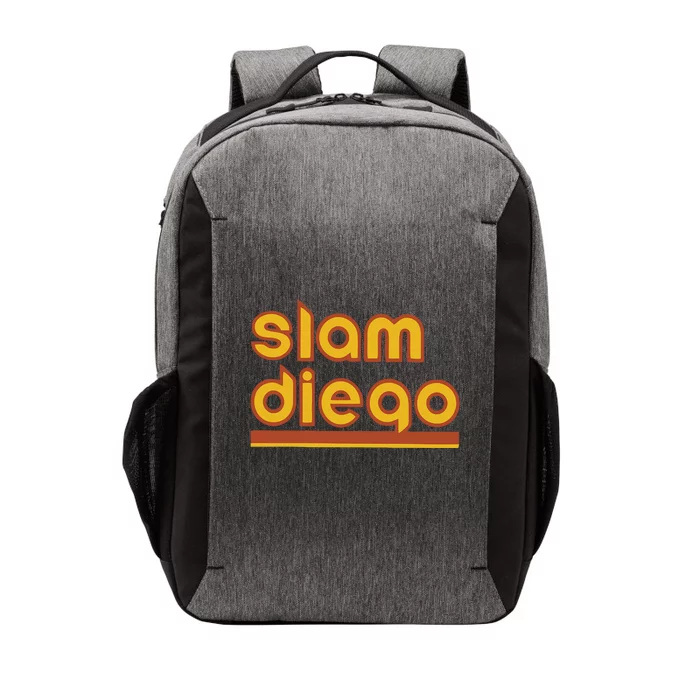 Retro Slam Diego Baseball San Fan Vector Backpack