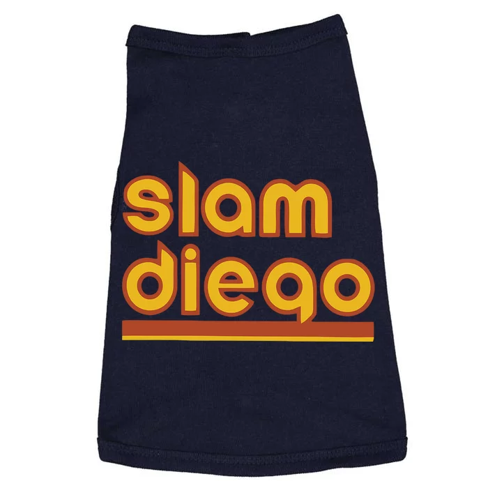 Retro Slam Diego Baseball San Fan Doggie Tank