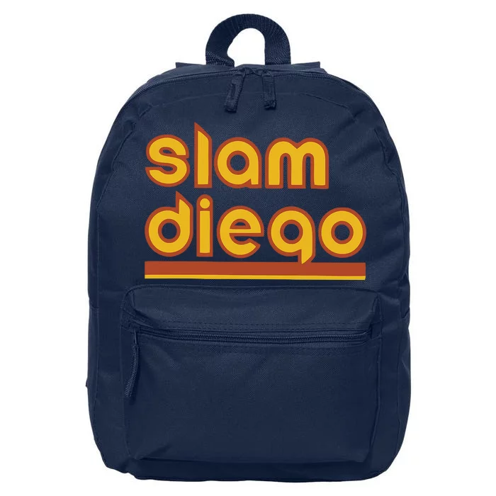 Retro Slam Diego Baseball San Fan 16 in Basic Backpack