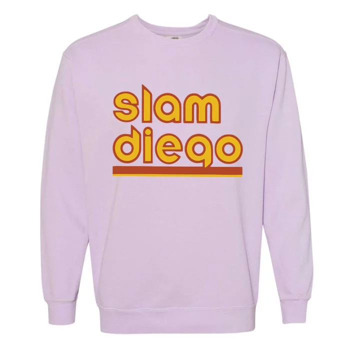 Retro Slam Diego Baseball San Fan Garment-Dyed Sweatshirt