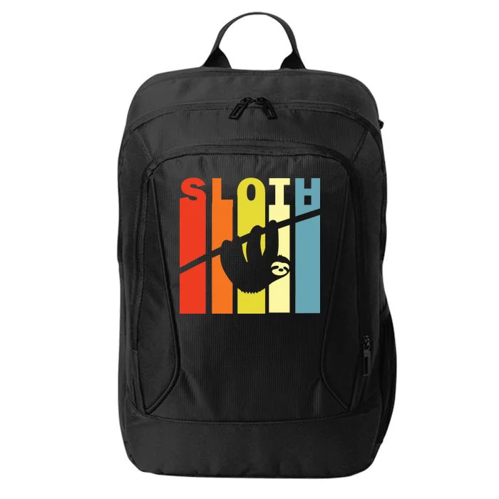 Retro Sloth City Backpack