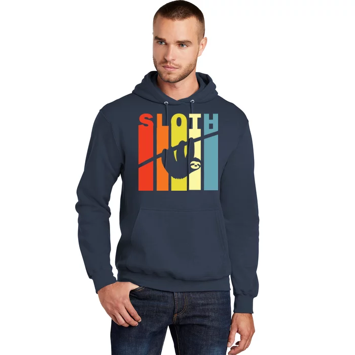 Retro Sloth Hoodie