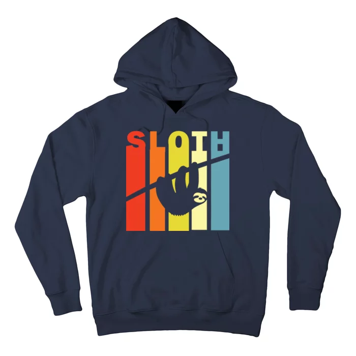 Retro Sloth Hoodie