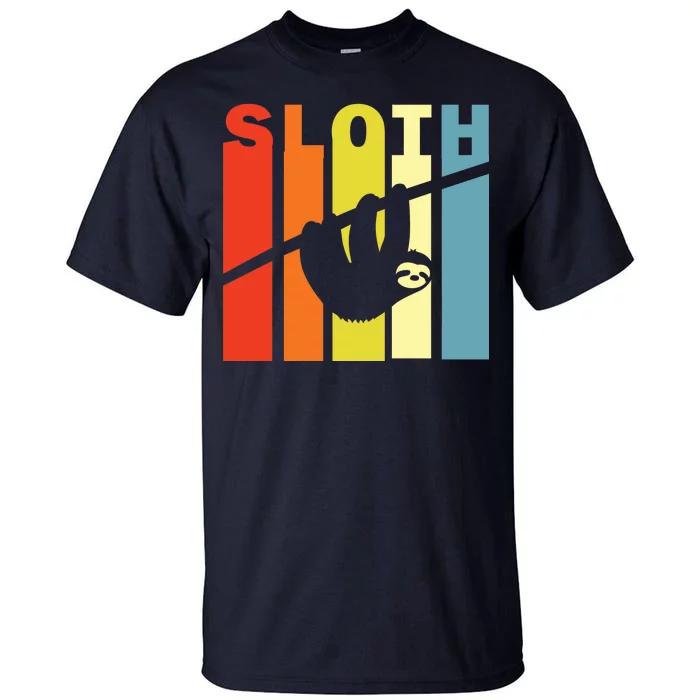 Retro Sloth Tall T-Shirt