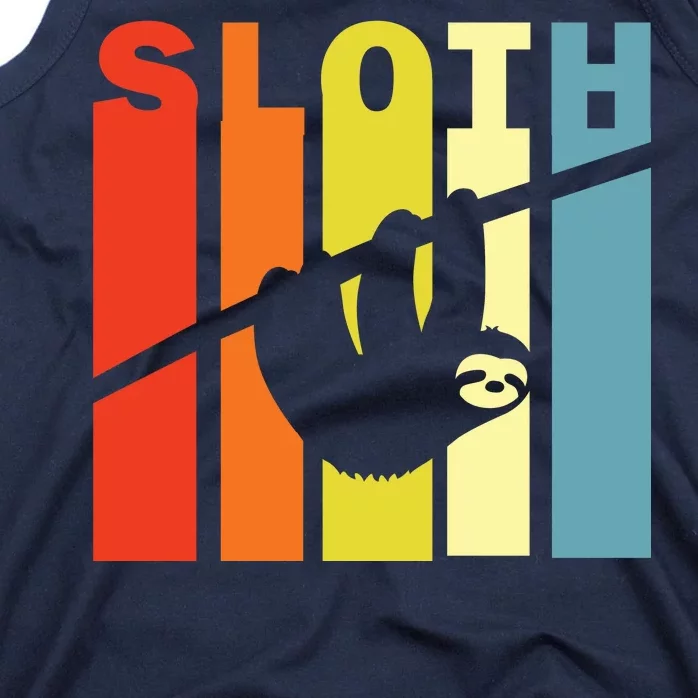 Retro Sloth Tank Top