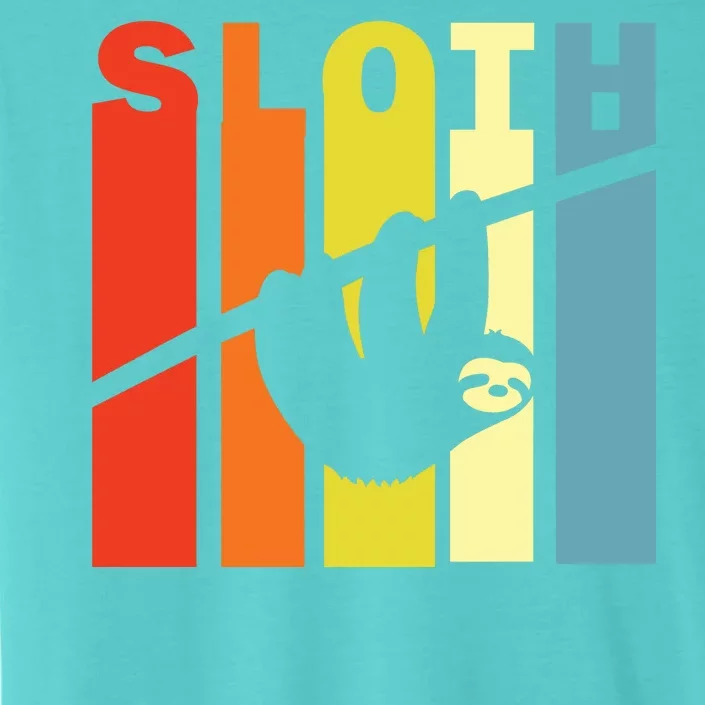 Retro Sloth ChromaSoft Performance T-Shirt