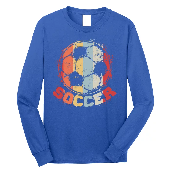 Retro Soccer Ball Long Sleeve Shirt