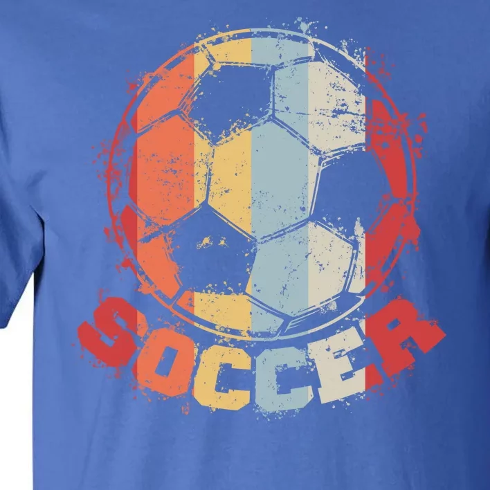 Retro Soccer Ball Tall T-Shirt