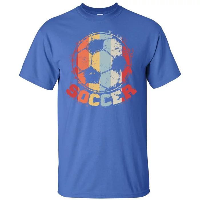 Retro Soccer Ball Tall T-Shirt