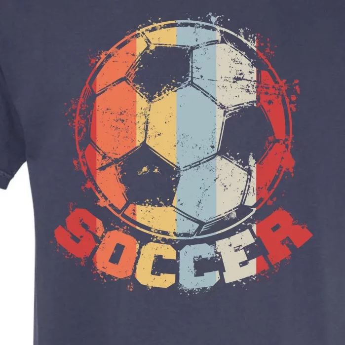 Retro Soccer Ball Garment-Dyed Heavyweight T-Shirt