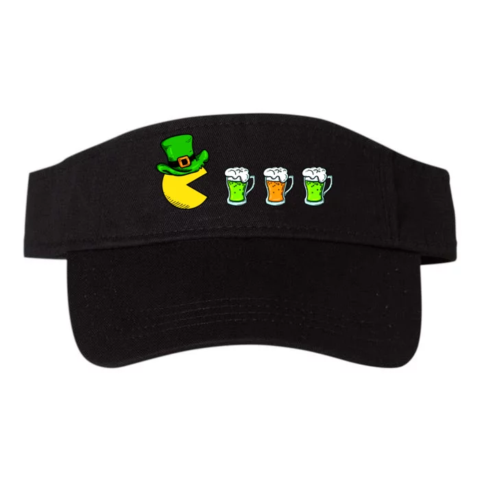 Retro St. Patrick's Day Drinking Game Valucap Bio-Washed Visor