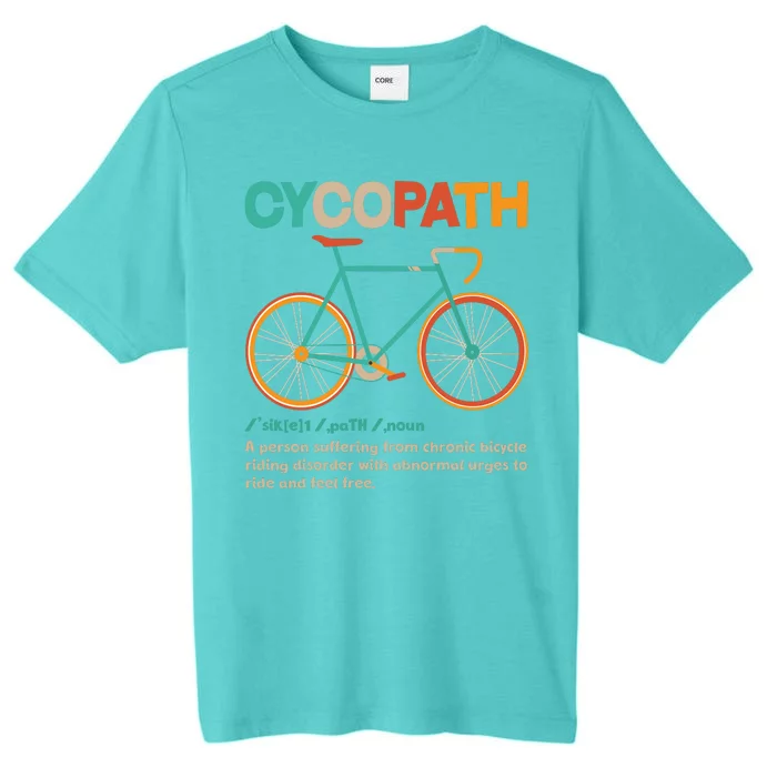 Retro Style Colors Cycopath Definition ChromaSoft Performance T-Shirt