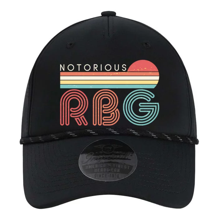 Retro Sun Notorious RBG Ruth Bader Ginsburg Tribute Performance The Dyno Cap