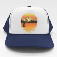 Fishing Is My Therapy American Fisherman Trucker Hat