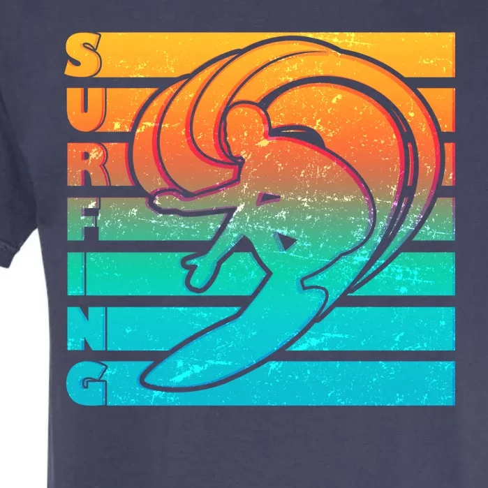 Retro Surfing Garment-Dyed Heavyweight T-Shirt