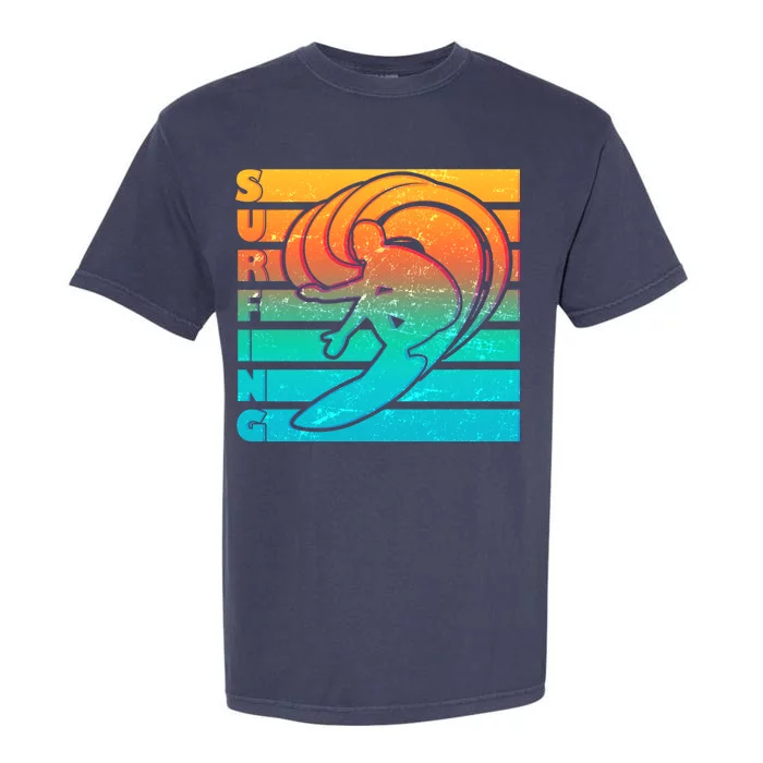 Retro Surfing Garment-Dyed Heavyweight T-Shirt