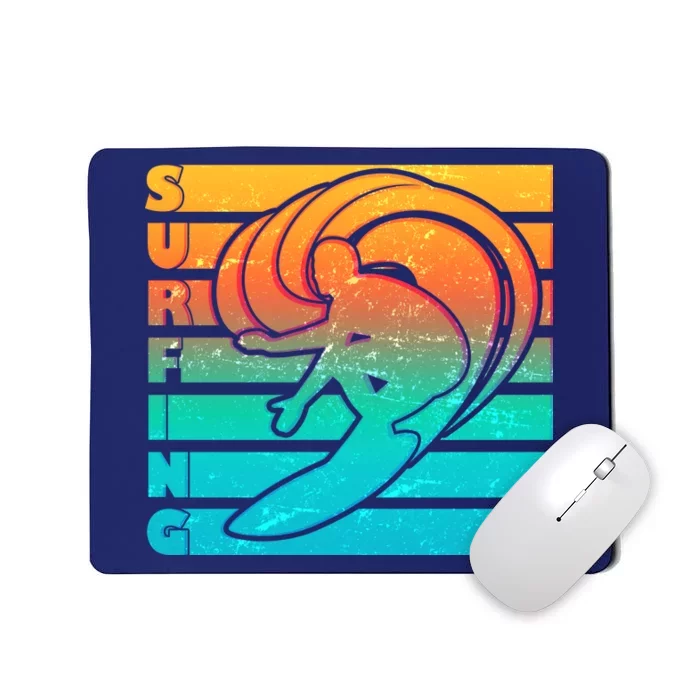 Retro Surfing Mousepad