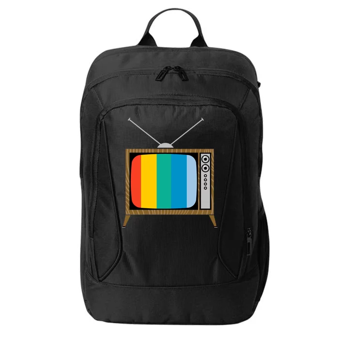 Retro T.V. Color Screen City Backpack