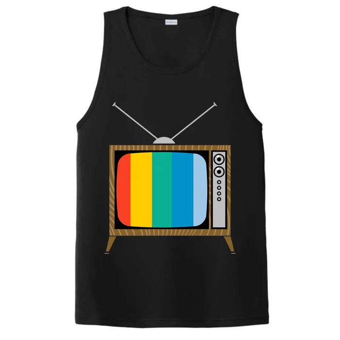 Retro T.V. Color Screen Performance Tank