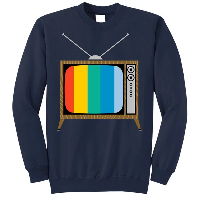 Retro T.V. Color Screen Tall Sweatshirt