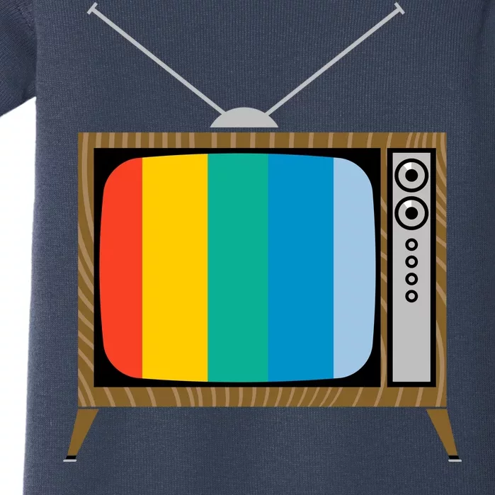 Retro T.V. Color Screen Baby Bodysuit