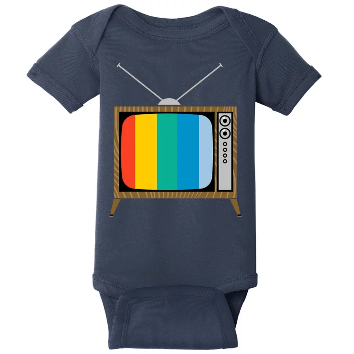 Retro T.V. Color Screen Baby Bodysuit