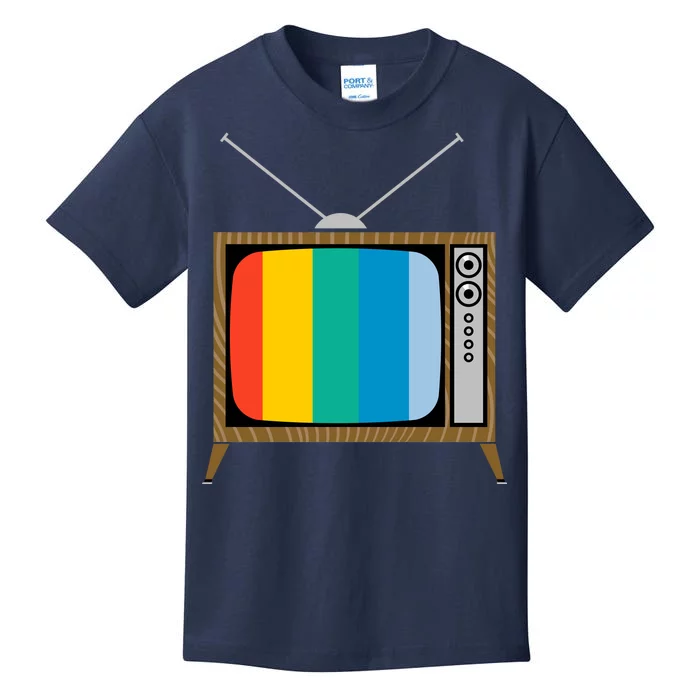 Retro T.V. Color Screen Kids T-Shirt