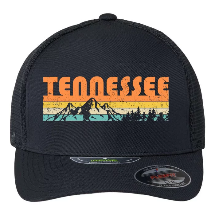 Retro Tennessee Wilderness Flexfit Unipanel Trucker Cap