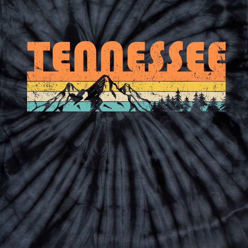 Retro Tennessee Wilderness Tie-Dye T-Shirt