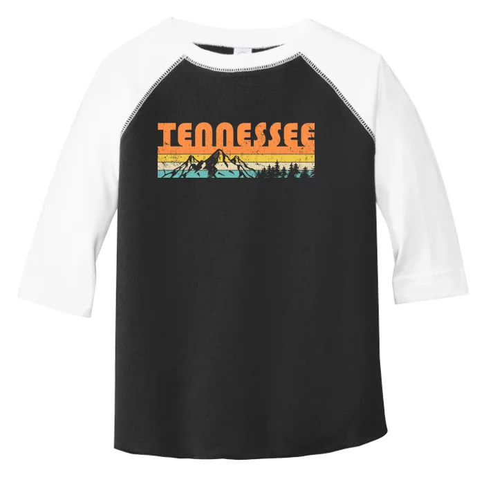 Retro Tennessee Wilderness Toddler Fine Jersey T-Shirt