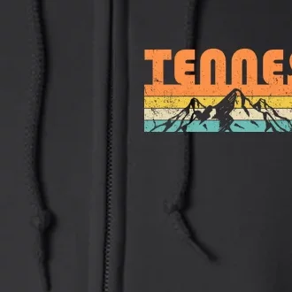 Retro Tennessee Wilderness Full Zip Hoodie