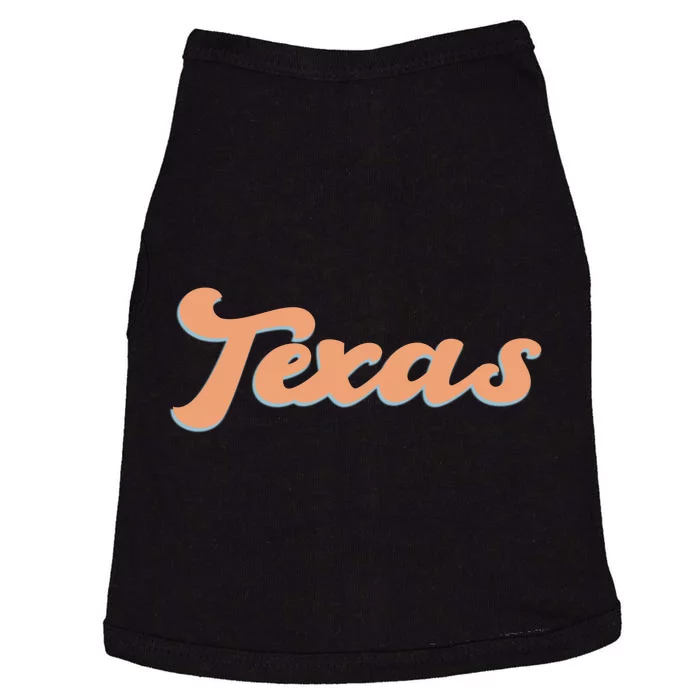 Retro Texas Logo Doggie Tank