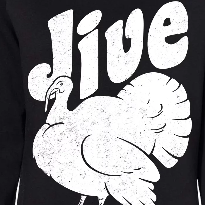 Retro Thanksgiving Jive Turkey Womens California Wash Sweatshirt