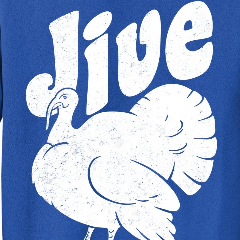 Retro Thanksgiving Jive Turkey Sweatshirt