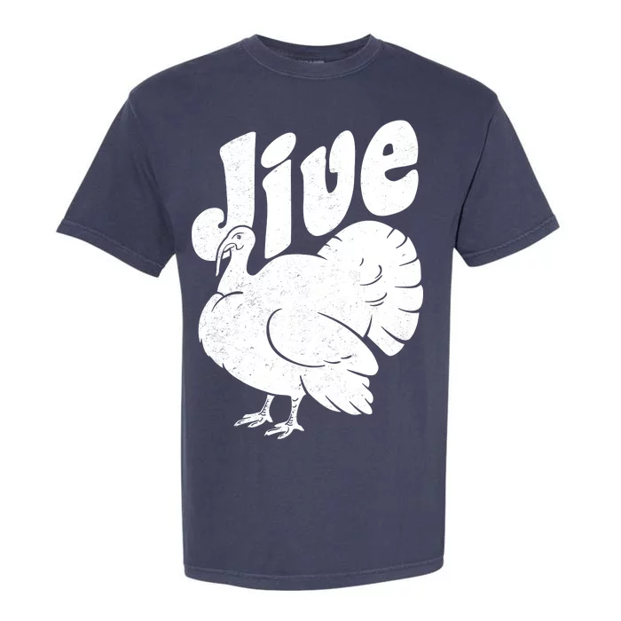 Retro Thanksgiving Jive Turkey Garment-Dyed Heavyweight T-Shirt